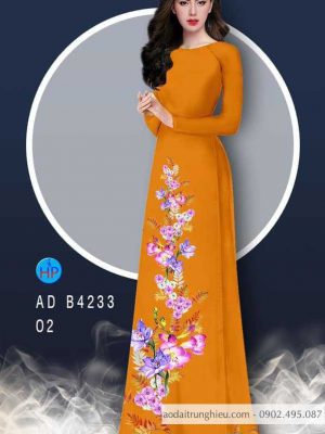 Vải áo dài Hoa in 3D kiểu mới AD B4233 37 1583220086 379 Vai ao dai Hoa in 3D kieu moi AD B4233