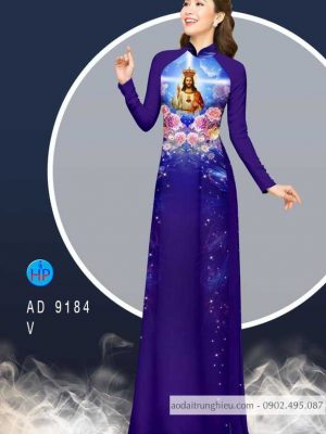 Vải áo dài Chúa Kitô Vua kiểu mới AD 9184 30 1583220243 849 Vai ao dai Chua Kito Vua kieu moi AD 9184