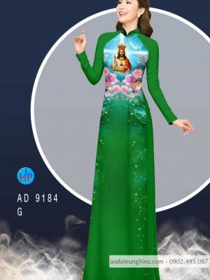 Vải áo dài Chúa Kitô Vua kiểu mới AD 9184 35 1583220244 37 Vai ao dai Chua Kito Vua kieu moi AD 9184