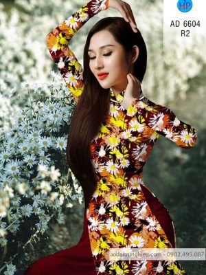 Vải áo dài hoa Cúc hoạ mi kiểu mới AD 6604 22 1583220372 165 Vai ao dai hoa Cuc hoa mi kieu moi AD