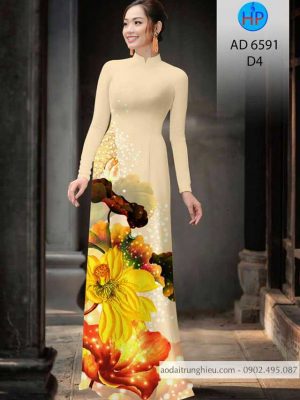 Vải áo dài hoa Sen kiểu mới AD 6591 24 1583220532 383 Vai ao dai hoa Sen kieu moi AD 6591