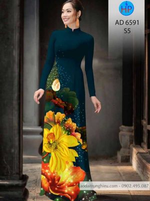 Vải áo dài hoa Sen kiểu mới AD 6591 36 1583220533 773 Vai ao dai hoa Sen kieu moi AD 6591