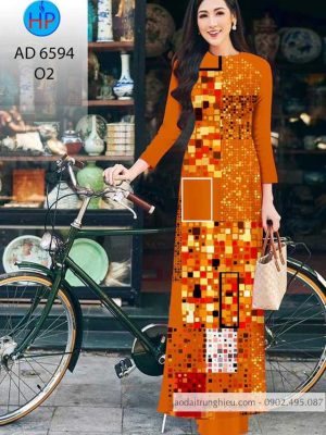 Vải áo dài Ô vuông mới ra AD 6594 23 1583220926 571 Vai ao dai O vuong moi ra AD 6594