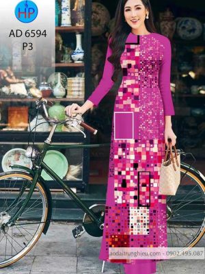 Vải áo dài Ô vuông mới ra AD 6594 33 1583220927 122 Vai ao dai O vuong moi ra AD 6594