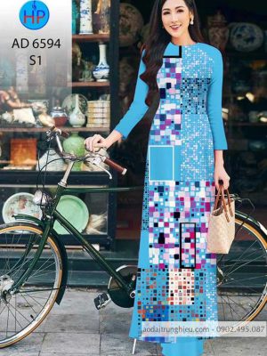 Vải áo dài Ô vuông mới ra AD 6594 28 1583220927 203 Vai ao dai O vuong moi ra AD 6594
