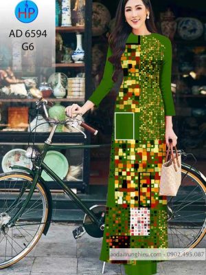 Vải áo dài Ô vuông mới ra AD 6594 27 1583220927 401 Vai ao dai O vuong moi ra AD 6594