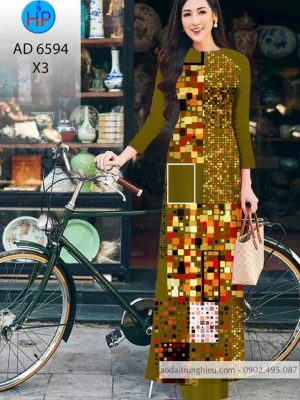 Vải áo dài Ô vuông mới ra AD 6594 30 1583220927 41 Vai ao dai O vuong moi ra AD 6594