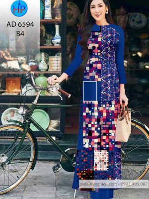 Vải áo dài Ô vuông mới ra AD 6594 34 1583220927 516 Vai ao dai O vuong moi ra AD 6594