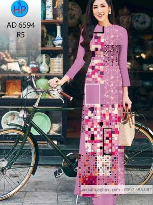 Vải áo dài Ô vuông mới ra AD 6594 29 1583220927 580 Vai ao dai O vuong moi ra AD 6594