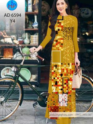 Vải áo dài Ô vuông mới ra AD 6594 36 1583220927 919 Vai ao dai O vuong moi ra AD 6594