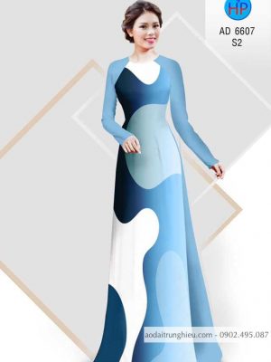 Vải áo dài Lập thể kiểu mới AD 6607 23 1583221149 598 Vai ao dai Lap the kieu moi AD 6607