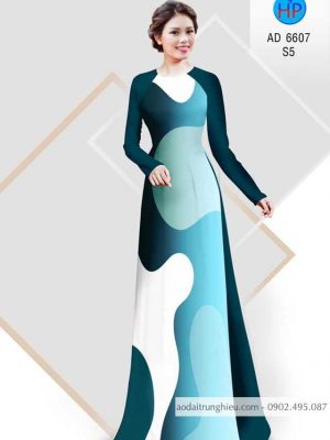 Vải áo dài Lập thể kiểu mới AD 6607 21 1583221149 609 Vai ao dai Lap the kieu moi AD 6607