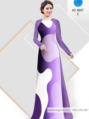 Vải áo dài Lập thể kiểu mới AD 6607 34 1583221150 984 Vai ao dai Lap the kieu moi AD 6607