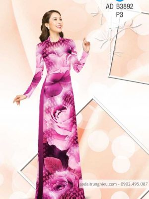 Vải áo dài Hoa hồng 8/3 kiểu mới AD B3892 28 1583221430 813 Vai ao dai Hoa hong 83 kieu moi AD B3892