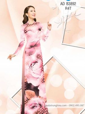 Vải áo dài Hoa hồng 8/3 kiểu mới AD B3892 32 1583221430 854 Vai ao dai Hoa hong 83 kieu moi AD B3892