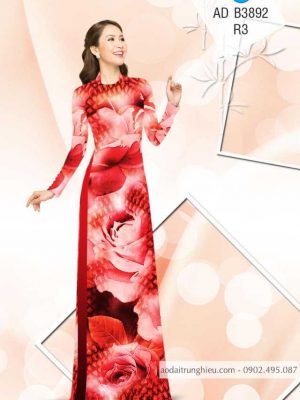 Vải áo dài Hoa hồng 8/3 kiểu mới AD B3892 31 1583221430 890 Vai ao dai Hoa hong 83 kieu moi AD B3892