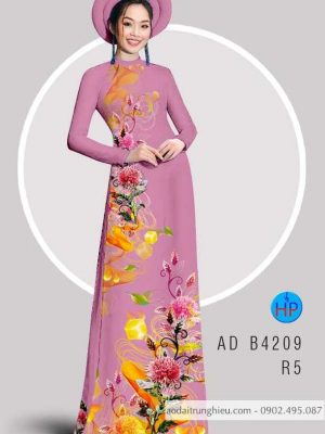 Vải áo dài Hoa in 3D mới ra AD B4209 25 1583222439 318 Vai ao dai Hoa in 3D moi ra AD B4209