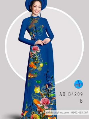 Vải áo dài Hoa in 3D mới ra AD B4209 23 1583222439 977 Vai ao dai Hoa in 3D moi ra AD B4209