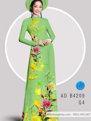 Vải áo dài Hoa in 3D mới ra AD B4209 28 1583222440 203 Vai ao dai Hoa in 3D moi ra AD B4209