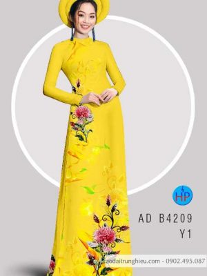 Vải áo dài Hoa in 3D mới ra AD B4209 33 1583222440 392 Vai ao dai Hoa in 3D moi ra AD B4209