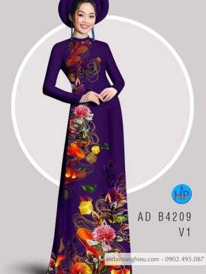 Vải áo dài Hoa in 3D mới ra AD B4209 32 1583222440 412 Vai ao dai Hoa in 3D moi ra AD B4209