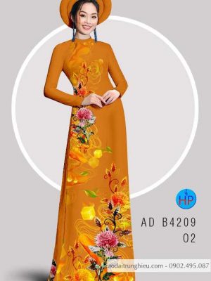 Vải áo dài Hoa in 3D mới ra AD B4209 29 1583222440 869 Vai ao dai Hoa in 3D moi ra AD B4209