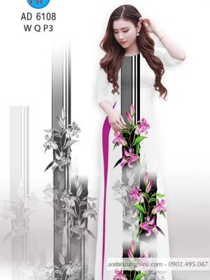 Vải áo dài Hoa Ly kiểu mới AD 6108 23 1583222559 447 Vai ao dai Hoa Ly kieu moi AD 6108