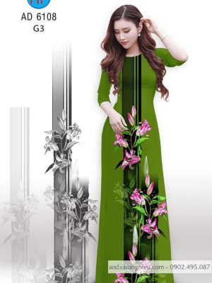 Vải áo dài Hoa Ly kiểu mới AD 6108 31 1583222560 568 Vai ao dai Hoa Ly kieu moi AD 6108