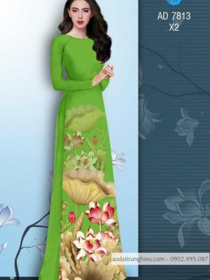 Vải áo dài Hoa Sen thiết kế 2020 AD 7813 29 1583222755 133 Vai ao dai Hoa Sen thiet ke 2020 AD 7813