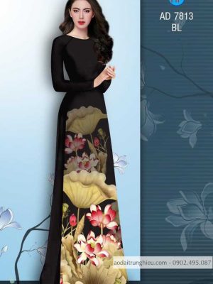 Vải áo dài Hoa Sen thiết kế 2020 AD 7813 37 1583222756 184 Vai ao dai Hoa Sen thiet ke 2020 AD 7813
