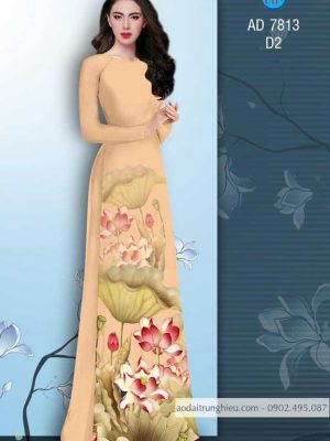 Vải áo dài Hoa Sen thiết kế 2020 AD 7813 35 1583222756 738 Vai ao dai Hoa Sen thiet ke 2020 AD 7813