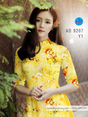 Vải áo dài Hoa đều kiểu mới AD 9207 23 1583315870 180 Vai ao dai Hoa deu kieu moi AD 9207