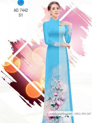 1583316147 205 Vai ao dai Soc caro va hoa thiet ke 2020