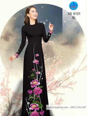 1583316406 340 Vai ao dai Hoa in 3D thiet ke 2020 AD