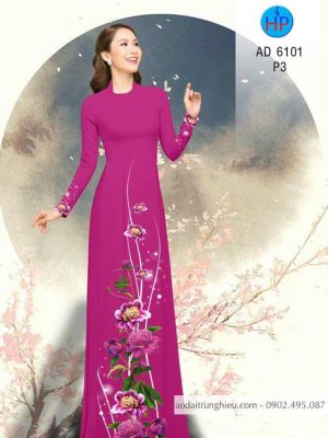 1583316406 556 Vai ao dai Hoa in 3D thiet ke 2020 AD