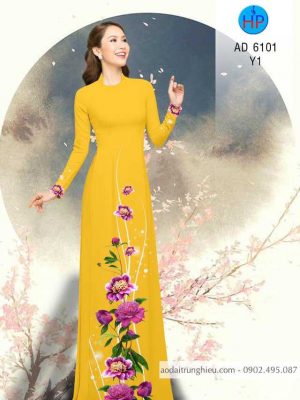 1583316407 63 Vai ao dai Hoa in 3D thiet ke 2020 AD