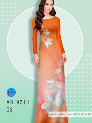 Vải áo dài Hoa Sứ trắng thanh tú kiểu mới AD 9213 21 1583405892 171 Vai ao dai Hoa Su trang thanh tu kieu moi