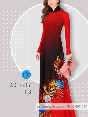 Vải áo dài Lá và hoa kiểu mới AD 9217 35 1583544136 393 Vai ao dai La va hoa kieu moi AD 9217