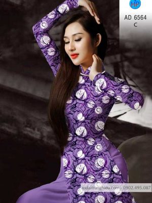 Vải áo dài Hoa hồng mới ra AD 6564 22 1583546390 395 Vai ao dai Hoa hong moi ra AD 6564
