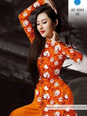 Vải áo dài Hoa hồng mới ra AD 6564 26 1583546390 469 Vai ao dai Hoa hong moi ra AD 6564