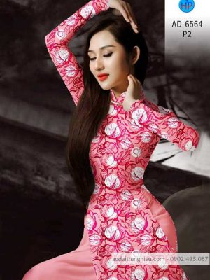 Vải áo dài Hoa hồng mới ra AD 6564 27 1583546390 705 Vai ao dai Hoa hong moi ra AD 6564