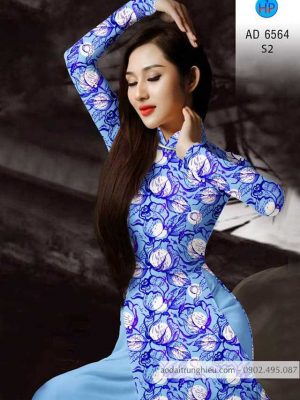 Vải áo dài Hoa hồng mới ra AD 6564 37 1583546391 569 Vai ao dai Hoa hong moi ra AD 6564