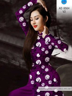 Vải áo dài Hoa hồng mới ra AD 6564 34 1583546391 875 Vai ao dai Hoa hong moi ra AD 6564