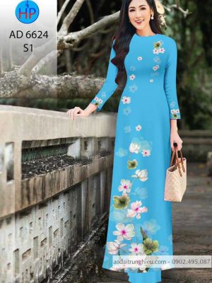 1583546501 235 Vai ao dai hoa in 3D thiet ke 2020 AD