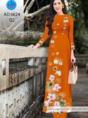 1583546501 67 Vai ao dai hoa in 3D thiet ke 2020 AD