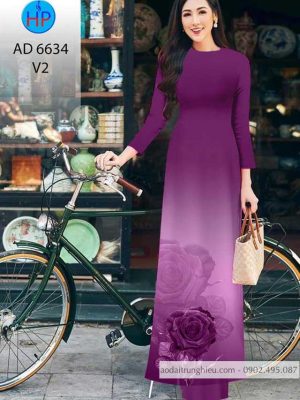 1583741550 80 Vai ao dai Hoa hong diu dang 83 moi ra