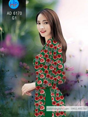 Vải áo dài hoa Hồng nhung kiểu mới AD 6170 33 1583741845 193 Vai ao dai hoa Hong nhung kieu moi AD 6170