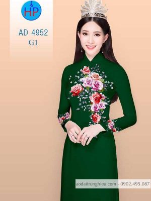 Vải áo dài hoa Hồng 8/3 kiểu mới AD 4952 27 1583742051 25 Vai ao dai hoa Hong 83 kieu moi AD 4952