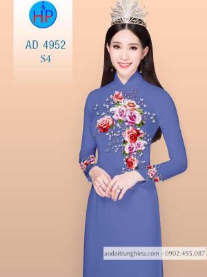 Vải áo dài hoa Hồng 8/3 kiểu mới AD 4952 30 1583742051 676 Vai ao dai hoa Hong 83 kieu moi AD 4952