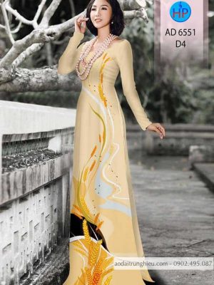Vải áo dài Hoa Lúa thiết kế 2020 AD 6551 26 1583742419 222 Vai ao dai Hoa Lua thiet ke 2020 AD 6551